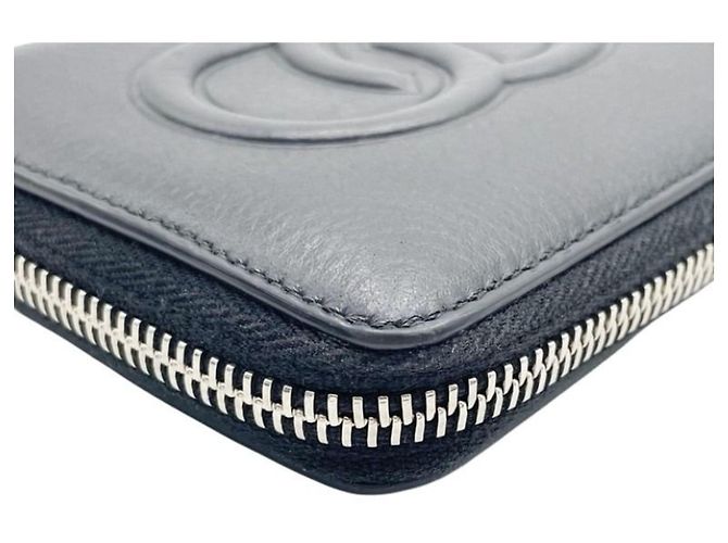 Monedero de piel negra Jimmy Choo Negro - vista 4
