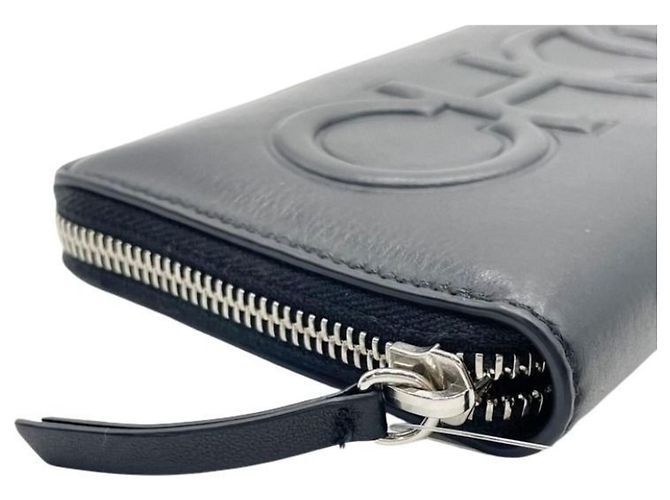 Monedero de piel negra Jimmy Choo Negro - vista 6