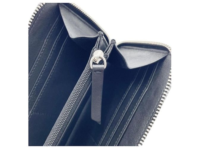 Monedero de piel negra Jimmy Choo Negro - vista 9