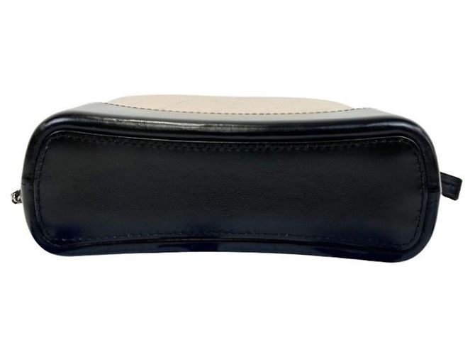 Borsa a tracolla Chanel Gabrielle Nero Beige - vista 3