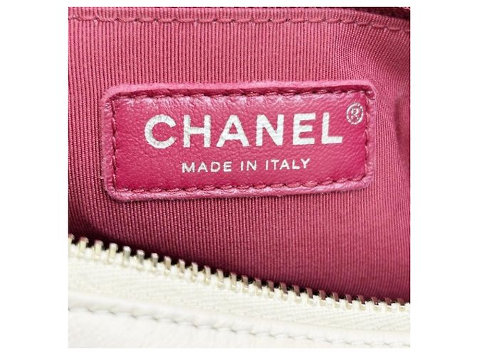Borsa a tracolla Chanel Gabrielle Nero Beige - vista 8