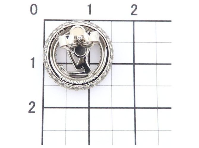 Pendientes Louis Vuitton Louise by Night Strass LV Circle Dorado - vista 7