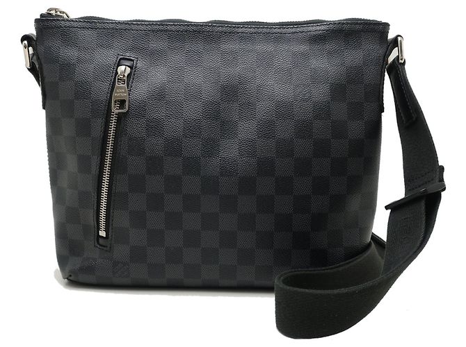 Borsa a tracolla Louis Vuitton Damier Graphite Mick PM Nero Damier ebene - vista 2
