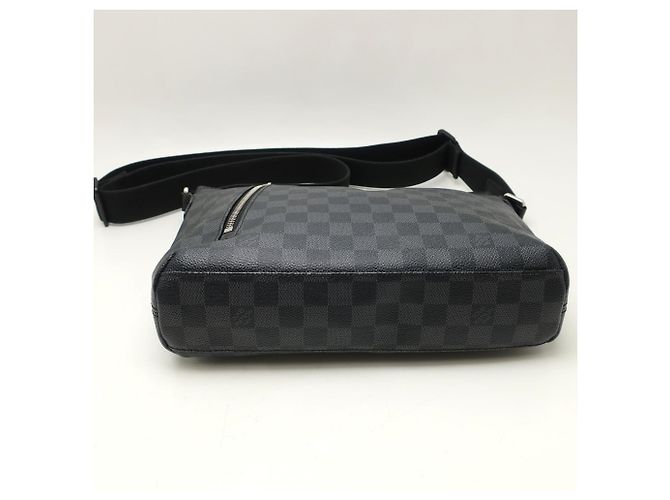 Borsa a tracolla Louis Vuitton Damier Graphite Mick PM Nero Damier ebene - vista 6