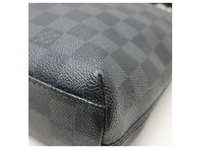Borsa a tracolla Louis Vuitton Damier Graphite Mick PM Nero Damier ebene - vista 7