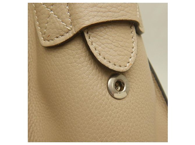 Céline Borsa a mano Celine Luggage Micro Shopper Beige - vista 16