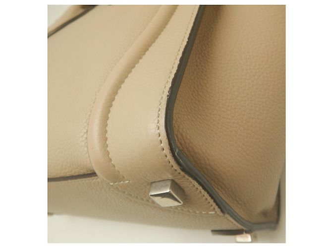 Céline Borsa a mano Celine Luggage Micro Shopper Beige - vista 20
