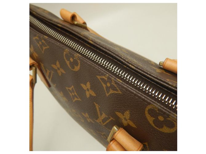Borsa Tote Cabas Piano Monogram Louis Vuitton Marrone Monogramma - vista 10