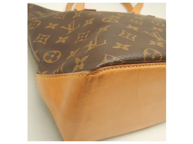 Borsa Tote Cabas Piano Monogram Louis Vuitton Marrone Monogramma - vista 11