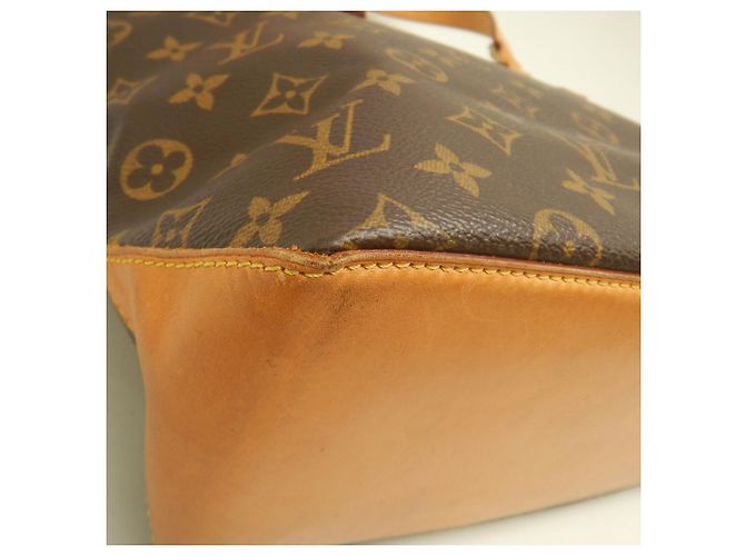 Borsa Tote Cabas Piano Monogram Louis Vuitton Marrone Monogramma - vista 13
