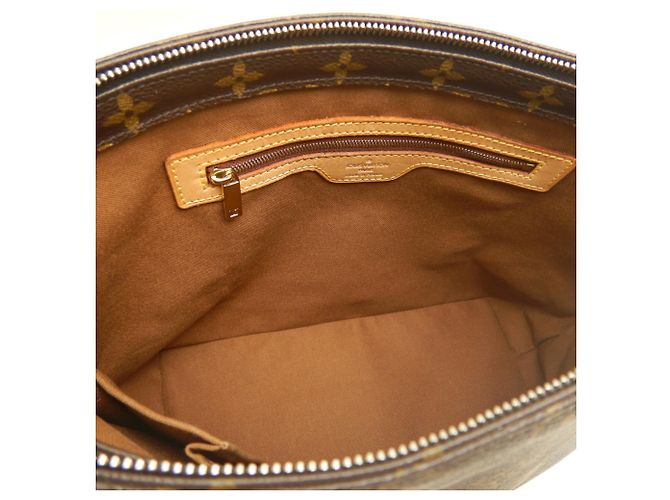 Borsa Tote Cabas Piano Monogram Louis Vuitton Marrone Monogramma - vista 5