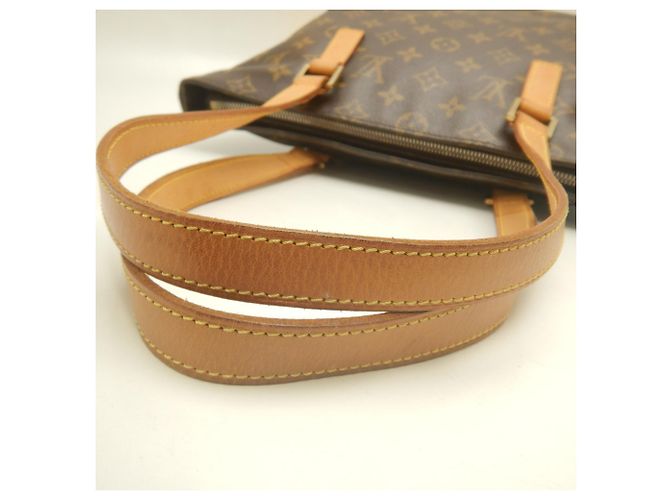Borsa Tote Cabas Piano Monogram Louis Vuitton Marrone Monogramma - vista 7