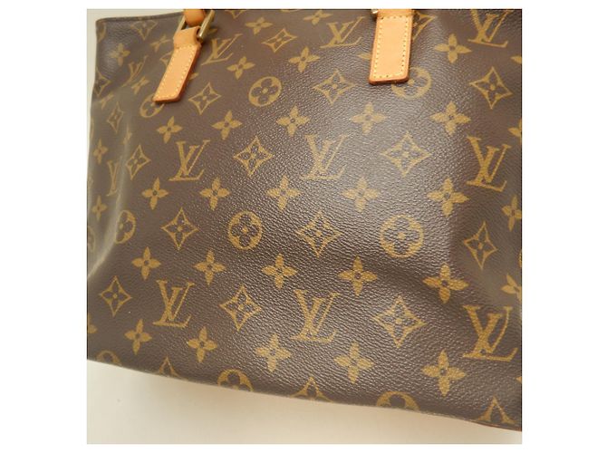 Borsa Tote Cabas Piano Monogram Louis Vuitton Marrone Monogramma - vista 9