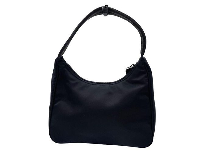 Prada Triangle Handtasche MV519 Schwarz Weiß - Ansicht 2