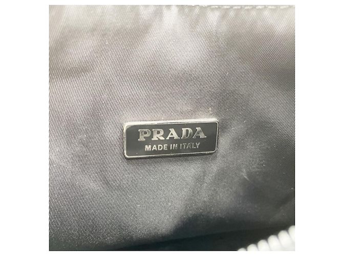 Prada Triangle Handtasche MV519 Schwarz Weiß - Ansicht 8