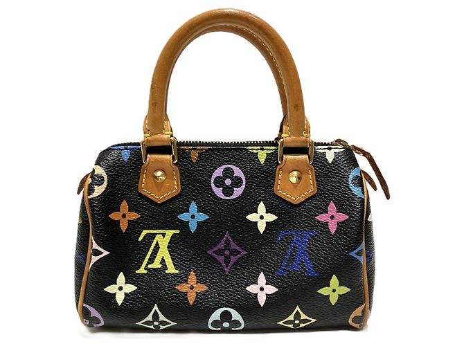 Borsa a mano Louis Vuitton Mini Speedy Nero - vista 2