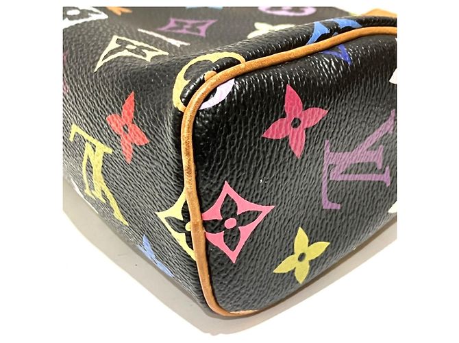 Borsa a mano Louis Vuitton Mini Speedy Nero - vista 7