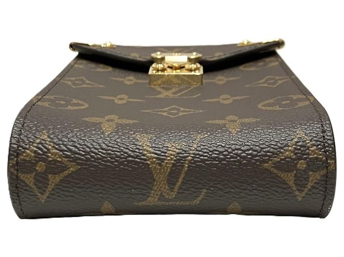 Louis Vuitton Phone Pouch Metis Shoulder Bag Marrone - vista 3