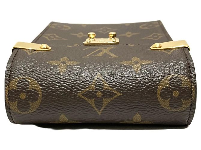 Louis Vuitton Phone Pouch Metis Shoulder Bag Marrone - vista 8