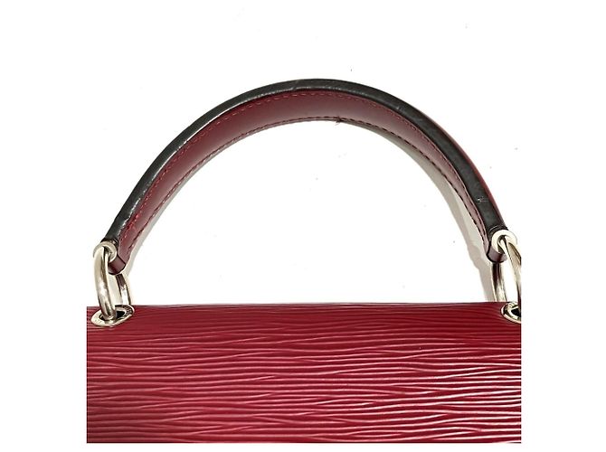Borsa Louis Vuitton Grenelle PM Rosso - vista 8