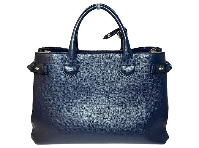 Burberry Banner Medium Handtasche Marineblau - Ansicht 2