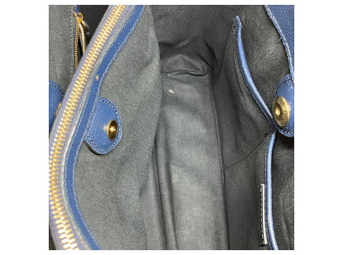 Burberry Banner Medium Handtasche Marineblau - Ansicht 6