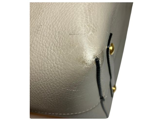 Burberry Belt Bag Tote aus gräulichem Leder Grau - Ansicht 6