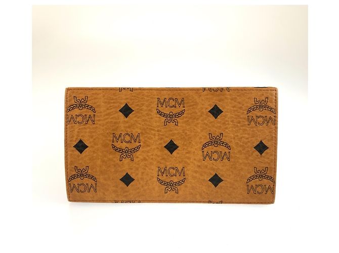 MCM Vintage Visetos Mini Handtasche Braun - Ansicht 10