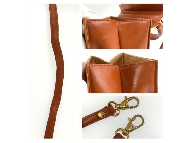 MCM Vintage Visetos Mini Handtasche Braun - Ansicht 6