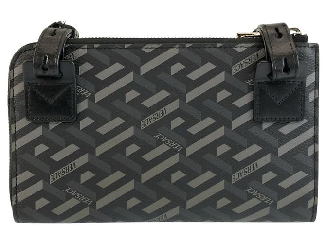 Bolso de hombro Versace Lagreca Negro - vista 2