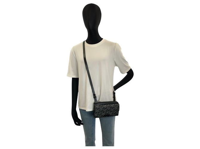 Bolso de hombro Versace Lagreca Negro - vista 6