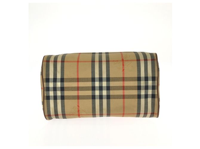 Burberry Vintage Check Mini Boston Bag Braun Beige - Ansicht 10