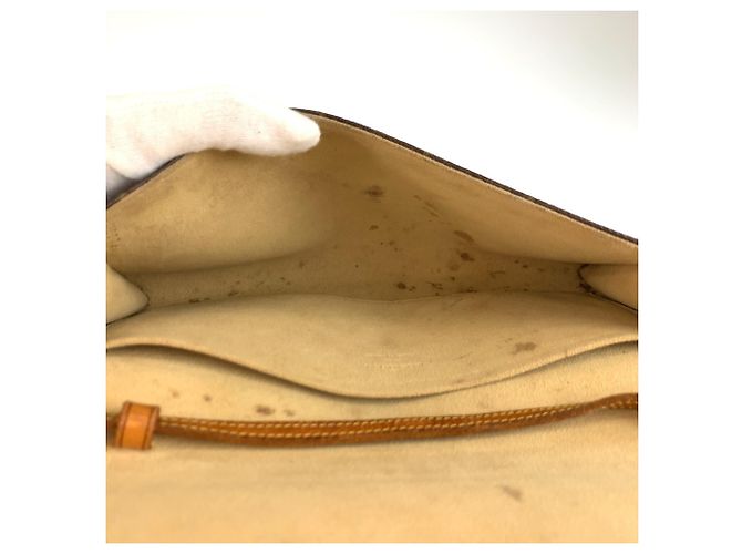 Bolso de hombro Louis Vuitton Monogram Pochette Twin GM Castaño Monograma - vista 9