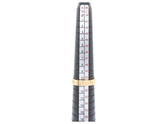 Cartier Mini Love Diamantring Golden - Ansicht 3