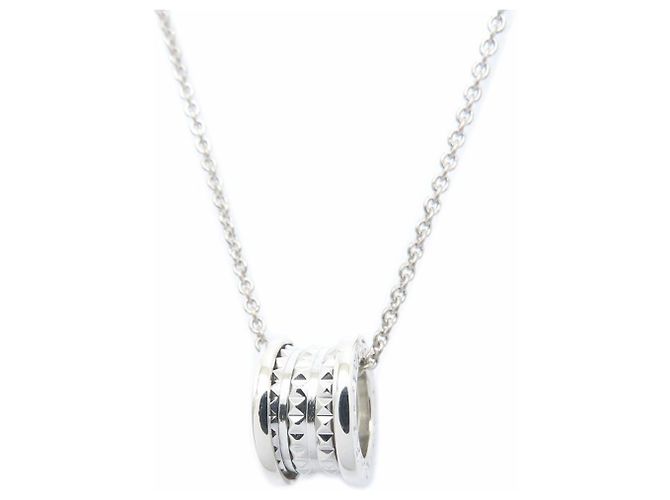 Bulgari Collar Bvlgari B.zero1 Rock Save the Children Plata - vista 2