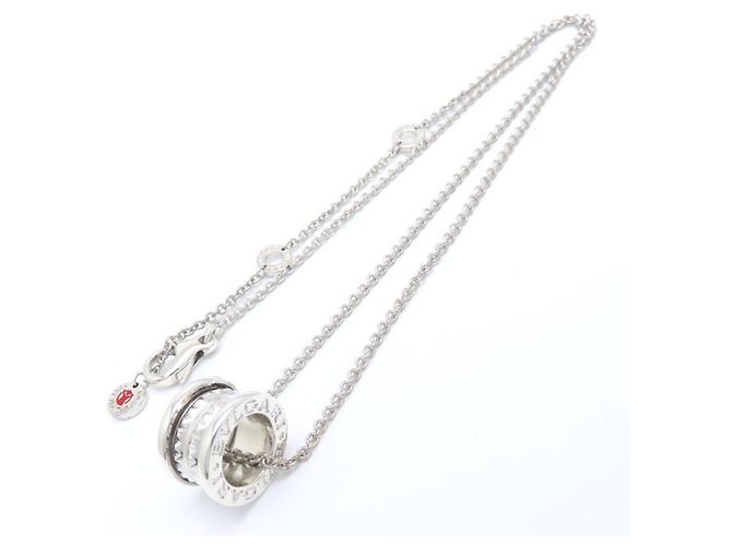 Bulgari Collar Bvlgari B.zero1 Rock Save the Children Plata - vista 3