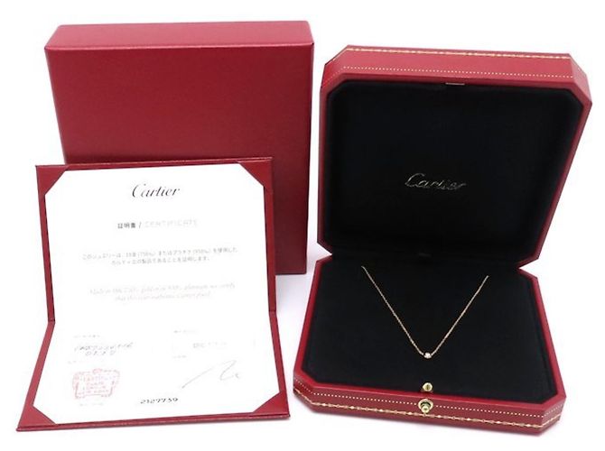Collana con pendente Cartier Damour D'oro - vista 6