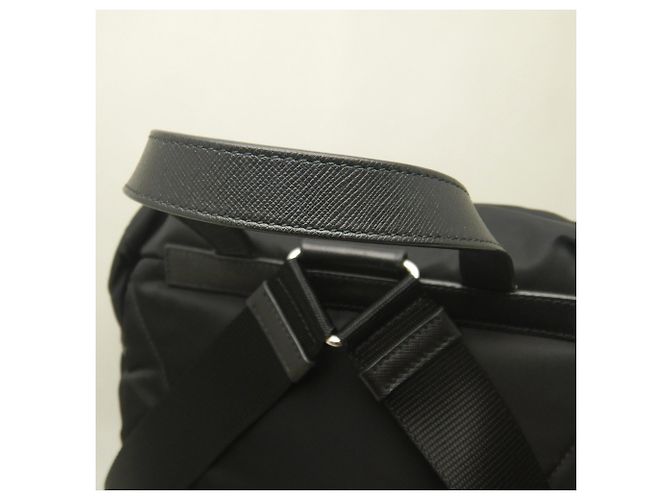 Sac à dos PRADA Tessuto 1BZ039 Noir - vue 13