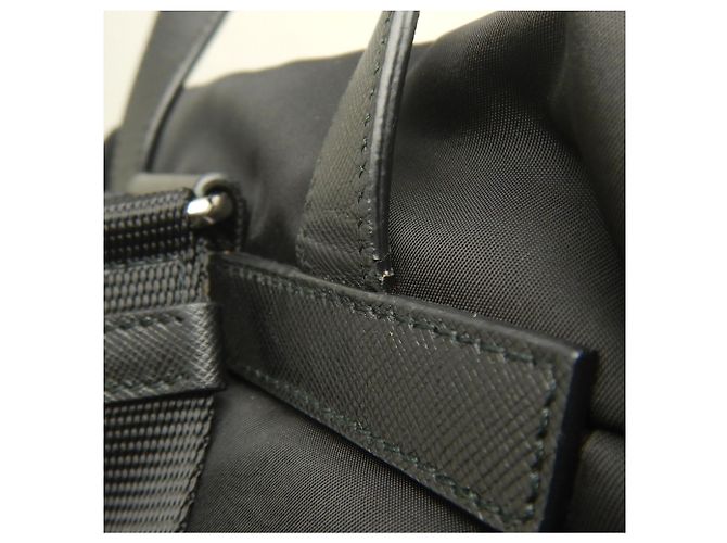 Sac à dos PRADA Tessuto 1BZ039 Noir - vue 14