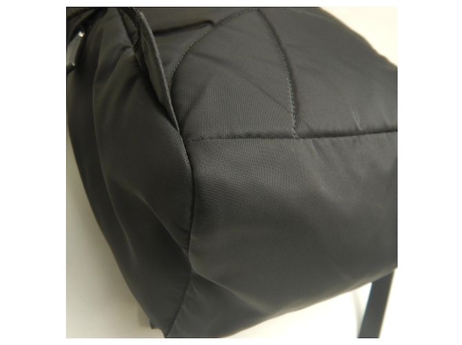 Sac à dos PRADA Tessuto 1BZ039 Noir - vue 19