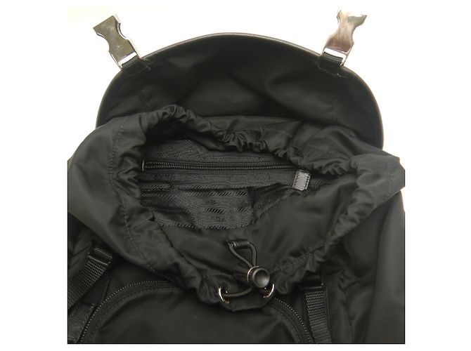Sac à dos PRADA Tessuto 1BZ039 Noir - vue 25