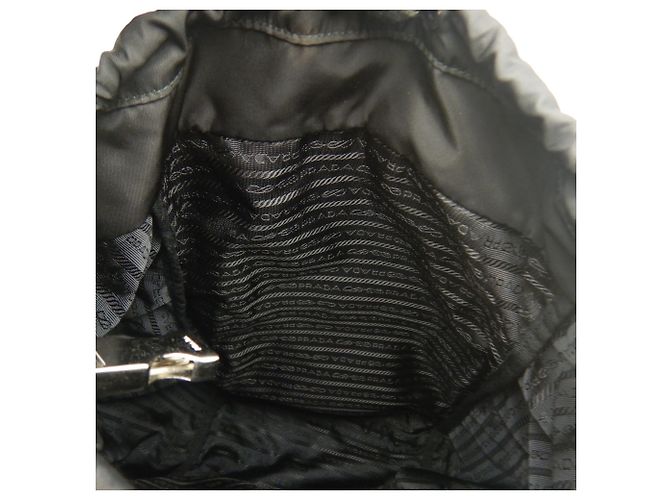 Sac à dos PRADA Tessuto 1BZ039 Noir - vue 26