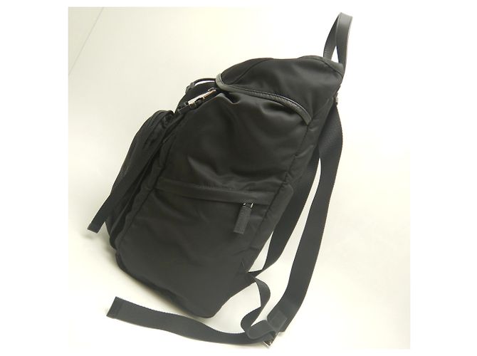 Sac à dos PRADA Tessuto 1BZ039 Noir - vue 3