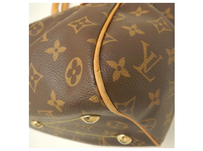 Borsa Louis Vuitton Monogram Tivoli PM Marrone Monogramma - vista 17