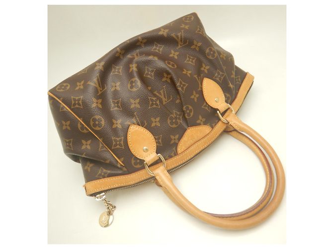 Borsa Louis Vuitton Monogram Tivoli PM Marrone Monogramma - vista 3