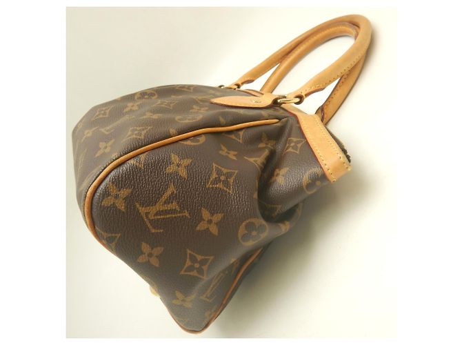 Borsa Louis Vuitton Monogram Tivoli PM Marrone Monogramma - vista 4