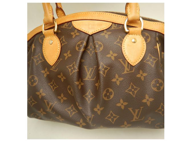 Borsa Louis Vuitton Monogram Tivoli PM Marrone Monogramma - vista 7