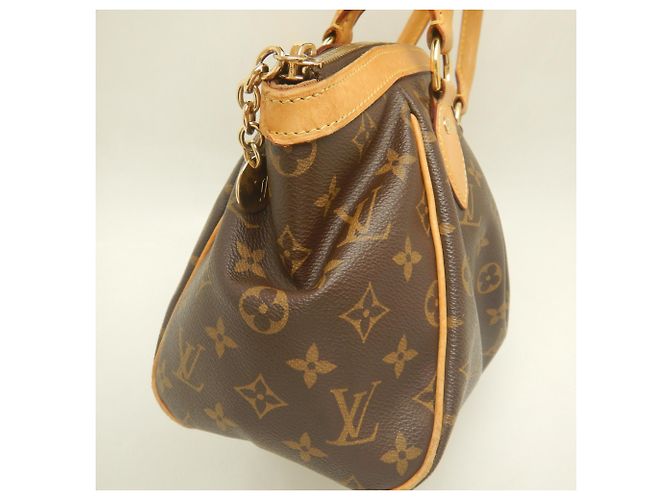 Borsa Louis Vuitton Monogram Tivoli PM Marrone Monogramma - vista 8