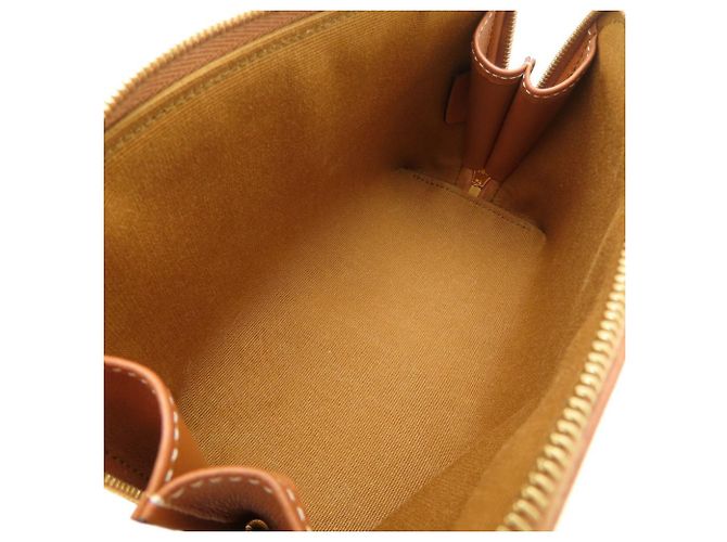 Céline Celine Schultertasche und Clutch mit Kette Braun - Ansicht 6