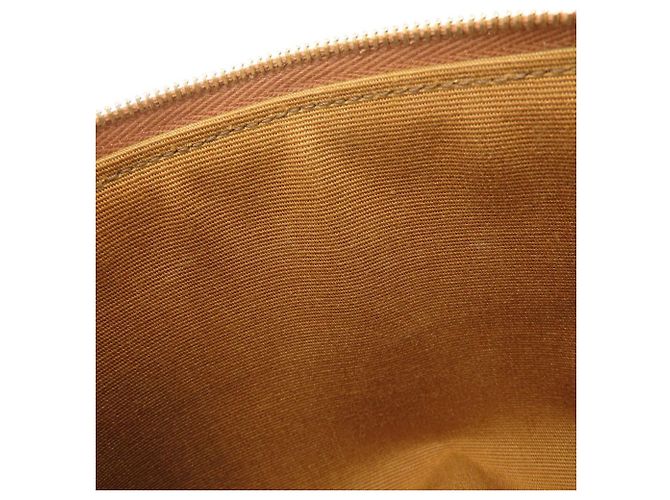 Céline Celine Schultertasche und Clutch mit Kette Braun - Ansicht 9